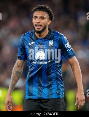 Dublin, Republik Irland. Mai 2024. Ederson von Atalanta beim Finale der UEFA Europa League 2024 zwischen Atalanta BC und Bayer 04 Leverkusen in der Dublin Arena am 22. Mai 2024 (Foto: Andrew SURMA/ Credit: SIPA USA/Alamy Live News Stockfoto