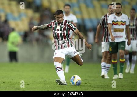 Rio De Janeiro, Brasilien. Mai 2024. RJ - RIO DE JANEIRO - 05/22/2024 - COPA DO BRASIL 2024, FLUMINENSE x SAMPAIO CORREA - Terans, ein Fluminense Spieler während eines Spiels gegen Sampaio Correa im Maracana Stadion für die Copa do Brasil 2024 Meisterschaft. Foto: Jorge Rodrigues/AGIF (Foto: Jorge Rodrigues/AGIF/SIPA USA) Credit: SIPA USA/Alamy Live News Stockfoto