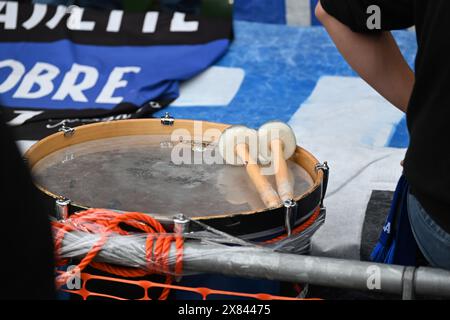 Dublin, Irland. 22. Mai 2024. Supporters (Atalanta) beim Endspiel der UEFA Europa League zwischen Atalanta 3-0 Bayern Leverkusen im Dublin Arena Stadium am 22. Mai 2024 in Dublin, EIRE. Quelle: Maurizio Borsari/AFLO/Alamy Live News Stockfoto
