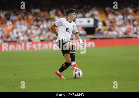 Diego Lopez vom FC Valencia Stockfoto