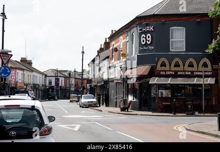 Ladypool Road, Balsall Heath, Birmingham, Großbritannien Stockfoto