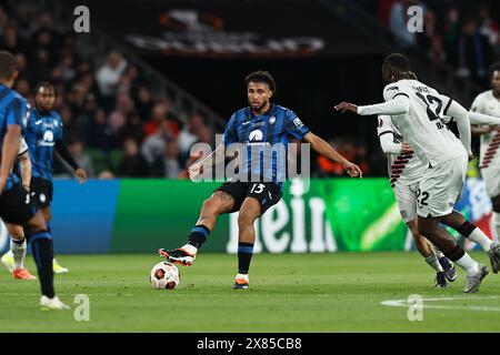 Dublin, Irland. Mai 2024. Ederson (Atalanta) Fußball/Fußball : UEFA Europa League Finale 2024 Dubliner Spiel zwischen Atalanta BC 3-0 Bayer 04 Leverkusen in der Dublin Arena in Dublin, Irland . Quelle: Mutsu Kawamori/AFLO/Alamy Live News Stockfoto