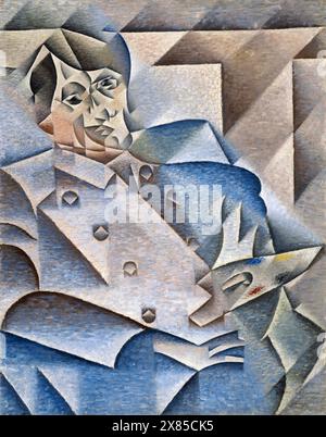 Porträt von Pablo Picasso, 1912 Juan Gris (Spanisch, 1887–1927) Stockfoto