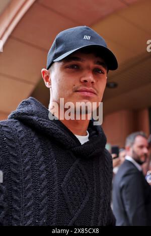 Monaco, Monte Carlo. Mai 2024. Lando Norris (GBR) McLaren. 23.05.2024. Formel-1-Weltmeisterschaft, Rd 8, Grand Prix Von Monaco, Monte Carlo, Monaco, Vorbereitungstag. Das Foto sollte lauten: XPB/Alamy Live News. Stockfoto