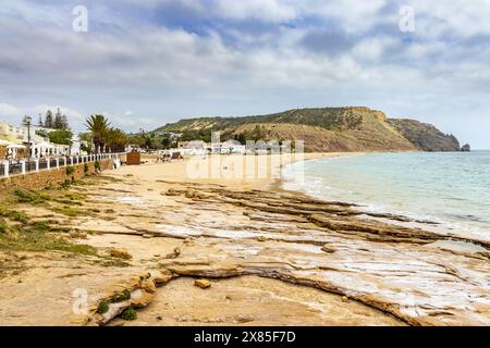 Praia Dona Ana Strand in Lagos, Algarve, Portugal Stockfoto