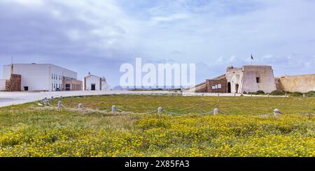 Fortaleza de Sagres (Festung von Sagres), Algarve, Portugal Stockfoto