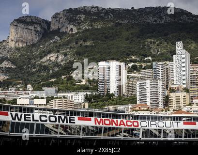 Monte-Carlo, Monaco. Mai 2024. MONACO, 23/05/2024 - der Circuit de Monaco im Vorfeld des Großen Preises von Monaco. ANP SEM VAN DER WAL Credit: ANP/Alamy Live News Stockfoto