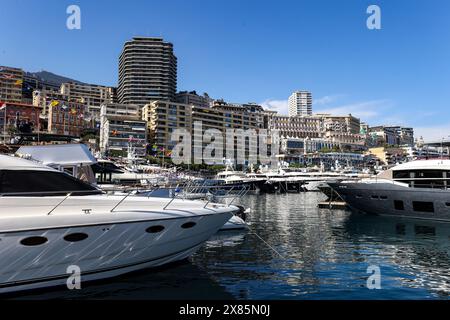 Monaco, Monaco. Mai 2024. Circuit of Monaco Ambiente beim Formel 1 Grand Prix 2024 von Monaco, 8. Runde der Formel 1-Weltmeisterschaft 2024 vom 20. Bis 23. Mai 2024 auf dem Monaco Circuit. (Philippe Nanchino/SPP) Credit: SPP Sport Press Photo. /Alamy Live News Stockfoto