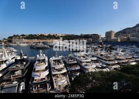 Monaco, Monaco. Mai 2024. Circuit of Monaco Ambiente beim Formel 1 Grand Prix 2024 von Monaco, 8. Runde der Formel 1-Weltmeisterschaft 2024 vom 20. Bis 23. Mai 2024 auf dem Monaco Circuit. (Philippe Nanchino/SPP) Credit: SPP Sport Press Photo. /Alamy Live News Stockfoto