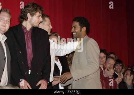 Till Schweiger bei der Premiere des Films 'barfuss' in Essen, Deutschland 2005. Stockfoto