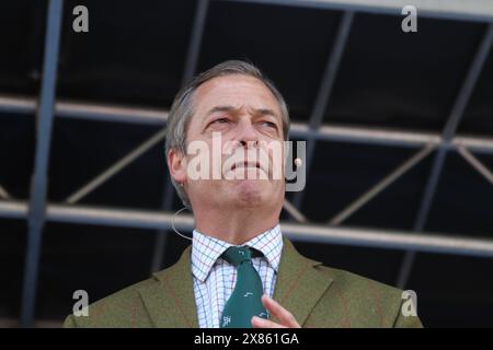 Nigel Farage britische Reformpartei Stockfoto