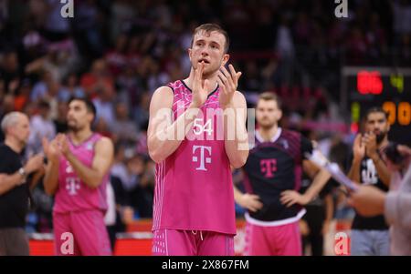 Bonn, Deutschland. Mai 2024. Thomas Kennedy (Bonn), Telekom Baskets Bonn vs Alba Berlin, easyCredit BBL, 3. Viertelfinale, Bonn, 21.05.2024. Quelle: Jürgen Schwarz/Alamy Live News Stockfoto