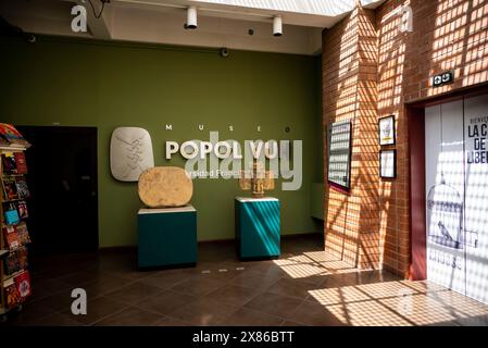 Popol Vuh Museum, Heimat einer der wichtigsten Sammlungen von Maya und präkolumbischer Kunst in der Welt, Guatemala City, Guatemala Stockfoto