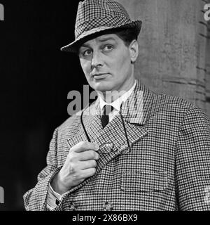 My Fair Lady, Musical, Hamburger Operettenhaus, Deutschland 1963, Regie: Jürgen Wölffer, Darsteller: Günter Pfitzmann als Professor Higgins Stockfoto