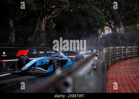 07 CRAWFORD Jak (usa), DAMS Lucas Oil, Dallara F2 2024, Action während der 5. Runde der FIA Formel 2 Meisterschaft 2024 vom 23. Bis 26. Mai 2024 auf dem Circuit de Monaco, in Monaco - Foto Eric Alonso / DPPI Stockfoto