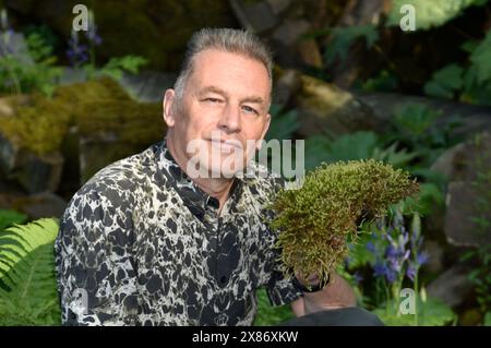 20. Mai 2024. London, Großbritannien. Chris Packham bei der RHS Chelsea Flower Show 2024 London. Sue Andrews/Alamy. Stockfoto