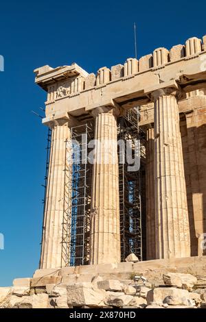 Parthenon-Tempel, Akropolis, Athen, Griechenland Stockfoto