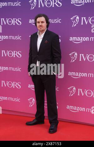 Matthew Chastney bei den Ivor Novello Awards im Grosvenor House in London. Bilddatum: Donnerstag, 23. Mai 2024. Stockfoto