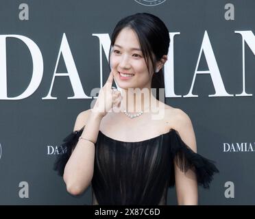Seoul, Südkorea. Mai 2024. Die südkoreanische Schauspielerin Kim Hye-yoon nimmt am 23. Mai 2024 an einem Fotogespräch zur 100-jährigen Damiani 100 X 100 Italiani Exhibition in Seoul Teil. (Foto: Lee Young-HO/SIPA USA) Credit: SIPA USA/Alamy Live News Stockfoto