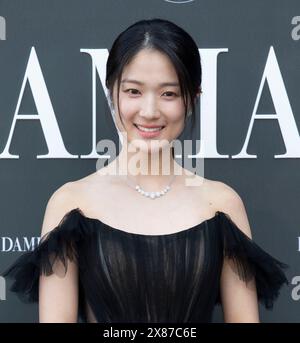 Seoul, Südkorea. Mai 2024. Die südkoreanische Schauspielerin Kim Hye-yoon nimmt am 23. Mai 2024 an einem Fotogespräch zur 100-jährigen Damiani 100 X 100 Italiani Exhibition in Seoul Teil. (Foto: Lee Young-HO/SIPA USA) Credit: SIPA USA/Alamy Live News Stockfoto