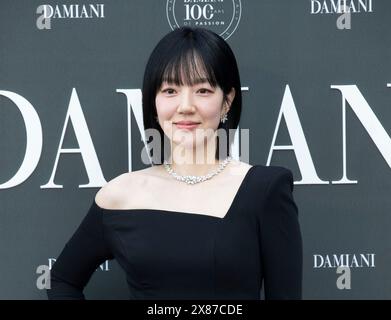 Seoul, Südkorea. Mai 2024. Die südkoreanische Schauspielerin im Soo-jung nimmt am 23. Mai 2024 an einer Fotokonferenz zum 100-jährigen Jubiläum der Damiani 100 X 100 Italiani Exhibition in Seoul Teil. (Foto: Lee Young-HO/SIPA USA) Credit: SIPA USA/Alamy Live News Stockfoto