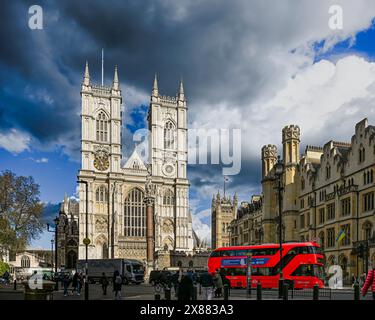 Westminster Abbey, London, England, USA K Stockfoto