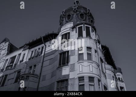 Ungar Mayer Palast in Szeged, Ungarn. Stockfoto