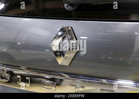 Paris, Frankreich - 15. März 2024: Renault Cars. Automobilhersteller Renault Industry. Hochwertige Fotos Stockfoto