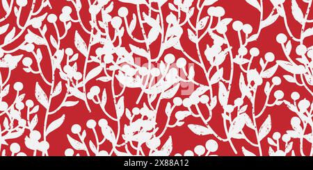 Nahtloses Überlappungsmuster des Vektors Stock Vektor