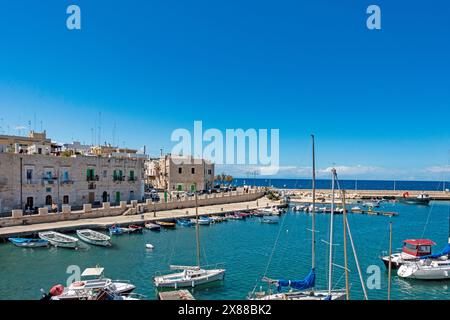 Die Stadt Giovinazzo, Italien. Stockfoto