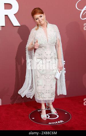 Sarah Ferguson bei der 30. AmfAR Gala Cannes im Rahmen des Festival de Cannes 2024 / 77. Internationale Filmfestspiele von Cannes im HÃ tel du Cap-Eden-Roc. Antibes. Cannes, 23.05.2024 *** Sarah Ferguson bei der amfAR Gala Cannes 30 im Rahmen des Festival de Cannes 2024 77 International Film Festival im HÃ tel du Cap Eden Roc Antibes Cannes, 23 05 2024 Foto:xD.xBedrosianx/xFuturexImagex amfar 4570 Stockfoto