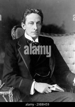 Sir Johnston Forbes-Robertson (1853–1937) englischer Schauspieler Stockfoto