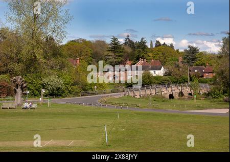 Tilford Village Green, Farnham, Surrey, England Stockfoto