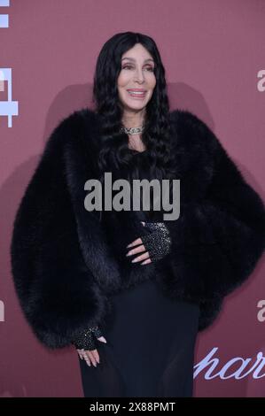 Antibes, Frankreich. Mai 2024. ANTIBES, FRANKREICH. 23. Mai 2024: Cher auf der 30. AmfAR Gala Cannes im Hotel du Cap d'Antibes. Bildnachweis: Paul Smith/Alamy Live News Stockfoto