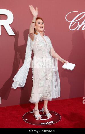 Sarah Ferguson bei der 30. AmfAR Gala Cannes im Rahmen des Festival de Cannes 2024 / 77. Internationale Filmfestspiele von Cannes im Hôtel du Cap-Eden-Roc. Antibes. Cannes, 23.05.2024 Stockfoto