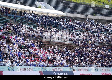 Hyogo, Japan. Mai 2024. Allgemeine Ansicht Leichtathletik : Kobe 2024 Para Leichtathletik Weltmeisterschaften Frauen 400m T13 Hitze im Kobe Universiade Memorial Stadium in Hyogo, Japan . Quelle: AFLO SPORT/Alamy Live News Stockfoto