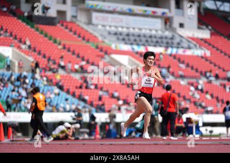 Hyogo, Japan. Mai 2024. Yuki Iwata (JPN) Leichtathletik : Kobe 2024 Para Leichtathletik Weltmeisterschaften Männer 1500 m T20 Finale im Kobe Universiade Memorial Stadium in Hyogo, Japan . Quelle: AFLO SPORT/Alamy Live News Stockfoto