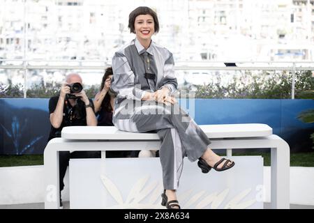 Cannes, Frankreich. Mai 2024. Crista Alfaiate nimmt am Grand Tour Fotocall beim 77. Jährlichen Filmfestival von Cannes am 23. Mai 2024 im Palais des Festivals in Cannes Teil. Foto: David Niviere/ABACAPRESS. COM Credit: Abaca Press/Alamy Live News Stockfoto