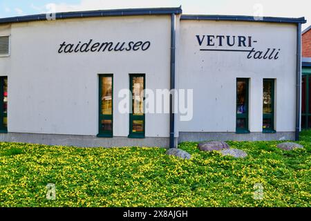 Veturitalli Kunstmuseum in Salo, Finnland Stockfoto