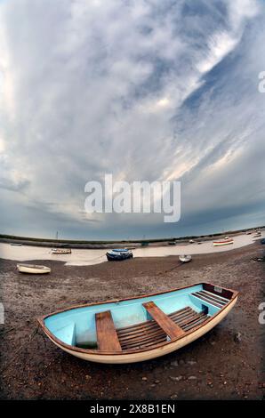 burnham Ovar Staithe norfolk england Stockfoto