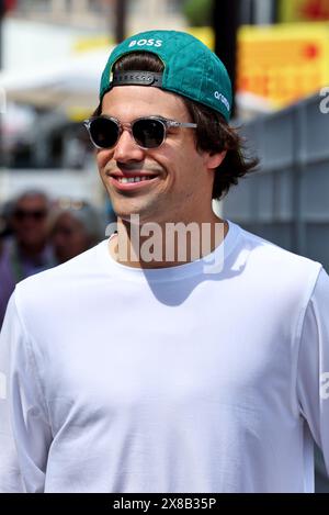 Monte Carlo, Monaco. Mai 2024. Lance Walk (CDN) Aston Martin F1 Team. Formel-1-Weltmeisterschaft, Rd 8, großer Preis von Monaco, Freitag, 24. Mai 2024. Monte Carlo, Monaco. Quelle: James Moy/Alamy Live News Stockfoto