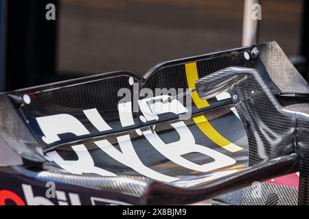 Red Bull Racing RB20, mechanische Details, Heckflügel während des Formel 1 Grand Prix de, Monaco. , . Formel-1-Weltmeisterschaft vom 23. Bis 26. Mai 2024 auf dem Circuit de Monaco, in Monaco - Foto Eric Alonso/DPPI Credit: DPPI Media/Alamy Live News Stockfoto
