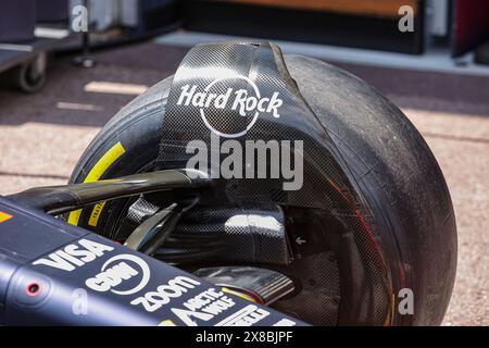 Red Bull Racing RB20, mechanische Details, vordere Ecke während des Formel 1 Grand Prix de, Monaco. , . Formel-1-Weltmeisterschaft vom 23. Bis 26. Mai 2024 auf dem Circuit de Monaco, in Monaco - Foto Eric Alonso/DPPI Credit: DPPI Media/Alamy Live News Stockfoto