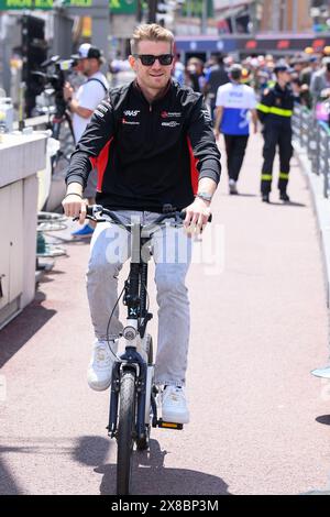 Monaco, Monaco. Mai 2024. Nico Hulkenberg nimmt am 24. Mai 2024 in Monaco an der Formel-1-Weltmeisterschaft 2024 in Montecarlo Teil. Foto: Laurent Zabulon/ABACAPRESS. COM Credit: Abaca Press/Alamy Live News Stockfoto