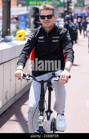 Monaco, Monaco. Mai 2024. Nico Hulkenberg nimmt am 24. Mai 2024 in Monaco an der Formel-1-Weltmeisterschaft 2024 in Montecarlo Teil. Foto: Laurent Zabulon/ABACAPRESS. COM Credit: Abaca Press/Alamy Live News Stockfoto