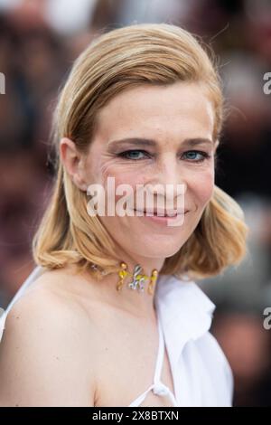 Cannes, Frankreich. Mai 2024. Celine Sallette nahm am 24. Mai 2024 am Niki Photocall im Rahmen der 77. Internationalen Filmfestspiele in Cannes Teil. Foto: Aurore Marechal/ABACAPRESS. COM Credit: Abaca Press/Alamy Live News Stockfoto