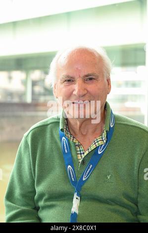 Köln, Deutschland. Mai 2024. Artur Tabat, langjähriger Organisator von rund um Köln bei der Pressekonferenz des Radsportklassikers rund um Köln, die dieses Jahr zum 106. Mal stattfindet. Quelle: Horst Galuschka/dpa/Alamy Live News Stockfoto