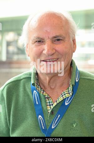 Köln, Deutschland. Mai 2024. Artur Tabat, langjähriger Organisator von rund um Köln bei der Pressekonferenz des Radsportklassikers rund um Köln, die dieses Jahr zum 106. Mal stattfindet. Quelle: Horst Galuschka/dpa/Alamy Live News Stockfoto