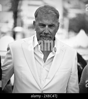 Kevin Costner Photocall des Films „Horizon: An American Saga“ 77. Cannes Film Festival 19. Mai 2024 Credit:Jacky Godard/Photo12 Stockfoto