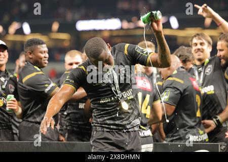 London, Großbritannien. Mai 2024. Tottenham, England, 24. Mai 2024: Im Spiel zwischen Gloucester Rugby und Hollywoodbets Sharks im EPCR Challenge Cup Finale im Tottenham Hotspur Stadium (Promediapix/SPP) Credit: SPP Sport Press Photo. /Alamy Live News Stockfoto